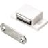 Everbilt 11 lbs. White Magnetic Door Catch with Counter Plate (300-Pack)