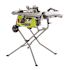 RYOBI 15 Amp 10 in. Expanded Capacity Portable Corded Table Saw With Rolling Stand
