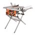 RIDGID 15 Amp 10 in. Portable Corded Jobsite Table Saw with Folding Stand