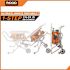 RIDGID 15 Amp 10 in. Portable Corded Pro Jobsite Table Saw with Stand