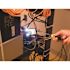 General Tools Telescoping LED Lighted Inspection Mirror, 360-Degree Swivel for Extra-Viewing