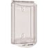 Safety Technology International Single-Gang Clear Protective Polycarbonate Cover