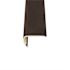 Shaw Wisteria Park Clove 5/32 in. T x 2-1/8 in. W x 94 in. L Vinyl Stair Nose Molding