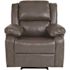 Flash Furniture Harmony Gray LeatherSoft Faux Leather Recliner