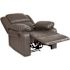 Flash Furniture Harmony Gray LeatherSoft Faux Leather Recliner