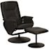 Flash Furniture Black Faux Leather Rocker Recliner