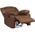 Flash Furniture Chocolate Brown Microfiber Recliner