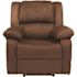 Flash Furniture Chocolate Brown Microfiber Recliner