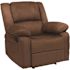 Flash Furniture Chocolate Brown Microfiber Recliner