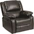 Flash Furniture Black LeatherSoft Recliner