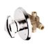 Symmons Temptrol Pressure-Balancing Tub and Shower Mixing Valve with EasyService Stops