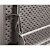 National Public Seating 60 in. Charcoal Plastic Folding Flip-N-Store Training Table
