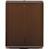 Alpine Industries Brown Stainless Steel Brushed C-Fold/Multi-Fold Paper Towel Dispenser