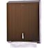 Alpine Industries Brown Stainless Steel Brushed C-Fold/Multi-Fold Paper Towel Dispenser