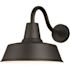 Generation Lighting Barn Light 1 Light Matte Black Modern Farmhouse Outdoor Medium Lantern Wall Sconce
