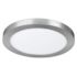 Feit Electric 13 in. Dimmable Nickel Integrated Color Selectable LED Color Edge-Lit Round Flat Panel Ceiling Flush Mount