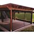 8 ft. x 7 ft. Snap-On Garage Door Screen with Zipper