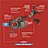 Milwaukee M18 Fuel One-Key Cordless Brushless Pipe Threader Kit with (2) 12.0Ah Batteries and Case