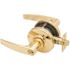 Schlage AL Series Bright Brass Classroom Function Door Lever