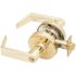 Schlage ND Series Bright Brass Storeroom Function Door Lever
