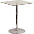 Carnegy Avenue Clear/Chrome Dining Table