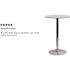Carnegy Avenue Clear/Chrome Dining Table