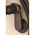 Kingston Brass Modern Adjustable 3-Handle Wall-Mount Claw Foot Tub Faucet with Handshower in Oil Rubbed Bronze