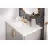 Kingston Brass Millennium 8 in. Widespread 2-Handle High-Arc Bathroom Faucet in Brushed Brass