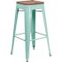 Flash Furniture 30 in. Mint Green Bar Stool