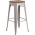 Flash Furniture 30 in. Silver Bar Stool