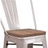 Flash Furniture 24.25 in. Silver Metal Bar Stool