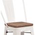 Flash Furniture 24.25 in. White Bar Stool