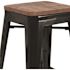 Flash Furniture 24 in. Black Bar Stool