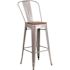 Flash Furniture 30.5 in. Silver Bar Stool