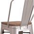 Flash Furniture 30.5 in. Silver Bar Stool
