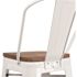 Flash Furniture 30.5 in. White Bar Stool
