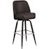 Flash Furniture 31.5 in. Black Metal Bar Stool