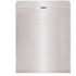 Alpine Industries Wall-Mounted Sanitary Napkin Receptacle in Stainless Steel