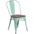 Carnegy Avenue Mint Green Side Chair