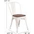 Carnegy Avenue White Side Chair