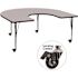 Flash Furniture Gray Kids Table