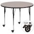 Flash Furniture Gray Kids Table