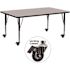 Flash Furniture Gray Kids Table