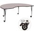 Flash Furniture Gray Kids Table