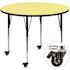 Flash Furniture Yellow Kids Table