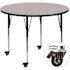 Flash Furniture Gray Kids Table