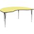 Flash Furniture Yellow Kids Table