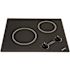 Kenyon Arctic 21 in. Radiant Electric Cooktop in Black with 2-Elements 240-Volt
