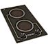 Kenyon Caribbean 12 in. 240-Volt Radiant Electric Cooktop in Black with 2-Elements