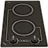 Kenyon Caribbean 12 in. 240-Volt Radiant Electric Cooktop in Black with 2-Elements